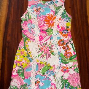 Lilly Pulitzer for Target Pink and Green Floral Dress